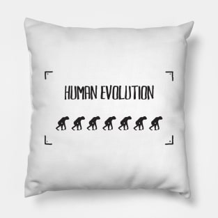 Human Evolution Pillow