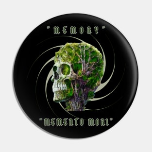 Skull Tree Memento Mori Pin