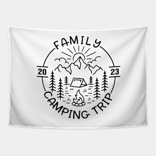 2023 Epic Family Vacation Funny Tapestry