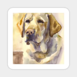 Labrador Retriever Watercolor - Gift For Dog Lovers Magnet
