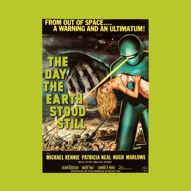 The Day The Earth Stood Still Full Color by Invasion of the Remake