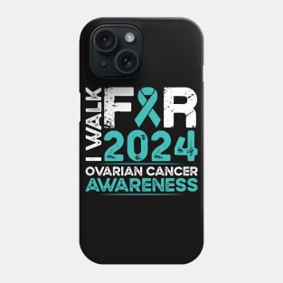 Ovarian Cancer Awareness 2024 Walk Phone Case