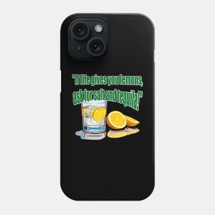 Tequila with Lime Phone Case