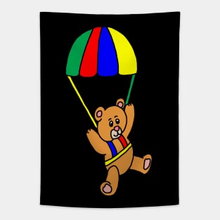 Parachute Teddy Bear Tapestry