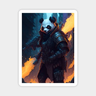 Pandamonium Blaze Magnet