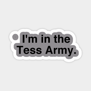 Tess Army Magnet