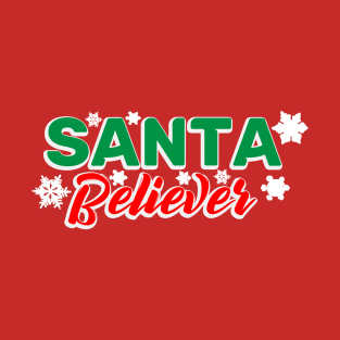 Christmas Believer Santa T-Shirt