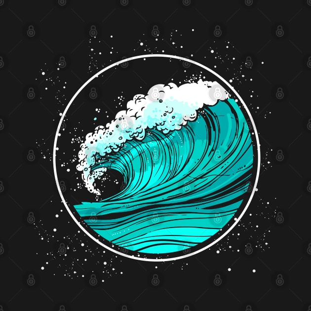 Wave Surfer by ShirtsShirtsndmoreShirts