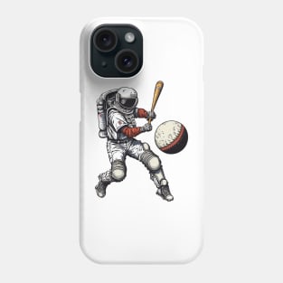 Baseball Astronaut #2 Phone Case