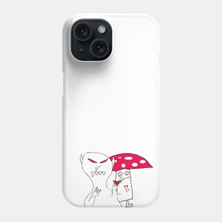 vampire bite amanita muscaria Phone Case