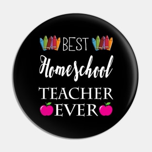 Best Homeschool Teacher Ever Pin