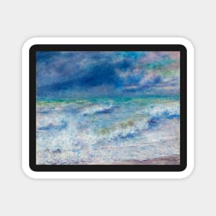 Seascape (1897) by Pierre-Auguste Renoir. Magnet