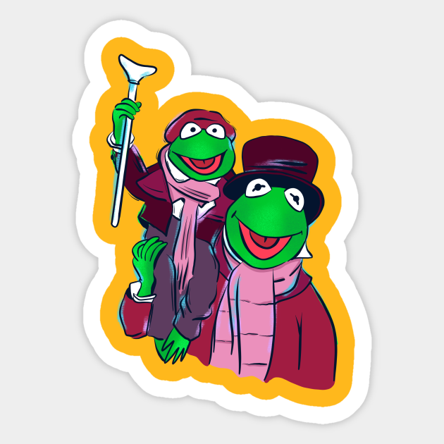 The Muppet Christmas Carol - Kermit - Sticker