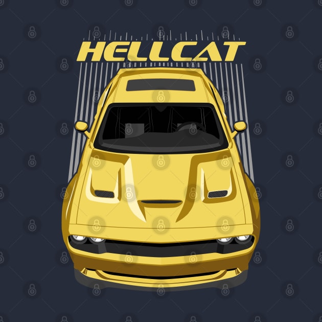 Challenger Hellcat - Yellow by V8social