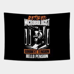 Microbiology Retired Microbiologist Gift Tapestry