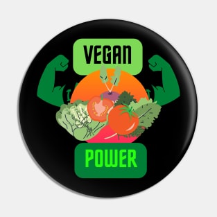 Vegan power Pin