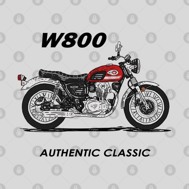 Kawasaki W800 Classic by Hilmay