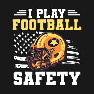 Football Player Safety T-Shirt