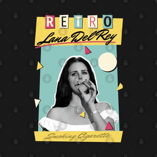 Lana Del Rey - Smoking Cigarette by Punyaomyule