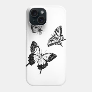 butterflies print Phone Case