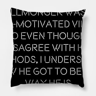 Well-Motivated Villain - Killmonger Pillow