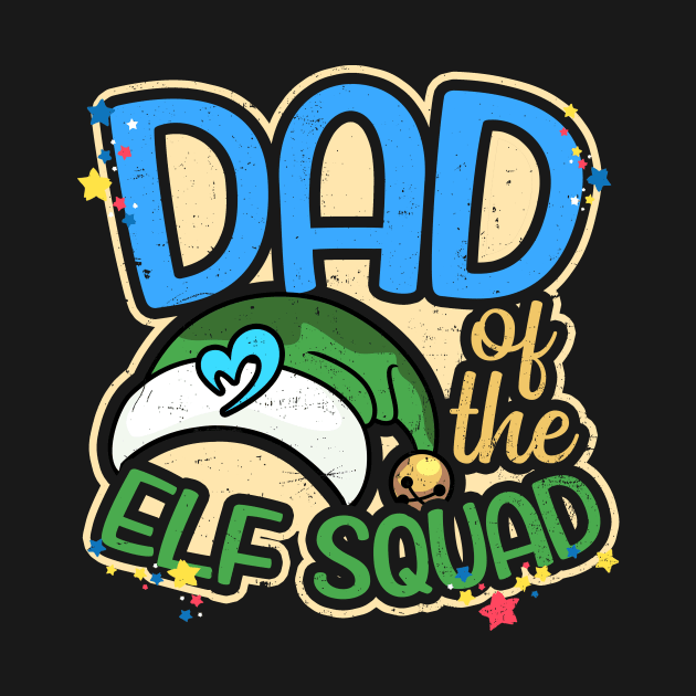 Elf Squad Shirt | Dad Of The Party Partnerlook Gift by Gawkclothing