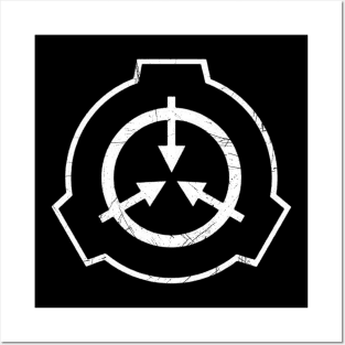 SCP Foundation White Logo Poster by Harbud Neala - Fine Art America