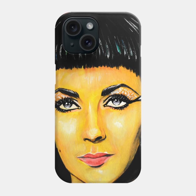 Cleopatra Phone Case by Svetlana Pelin