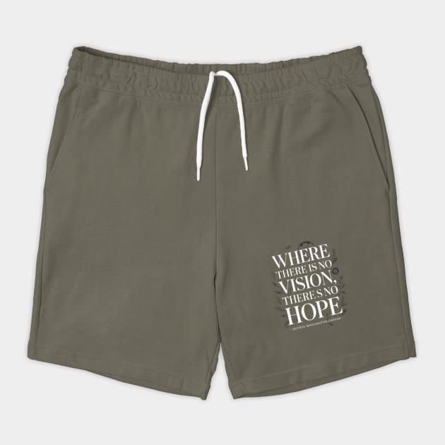 George Washington Carver Quote, Where there is no vision by UrbanLifeApparel