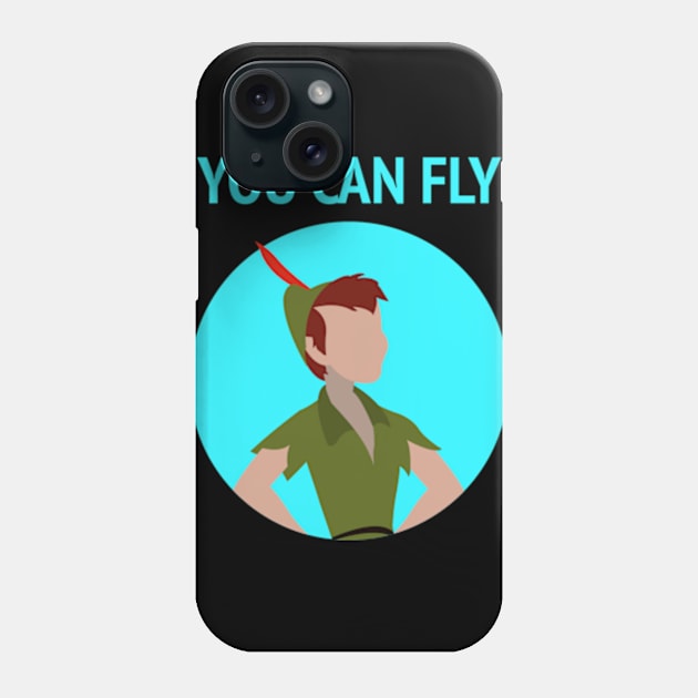 You Can Fly - Peter Pan Phone Case by LuisP96