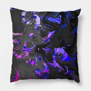 ABSTRACT Waves Wall Decor. Pillow