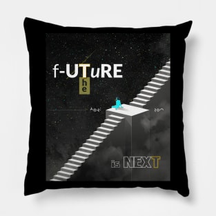 The Future Is Next On A Horizon Poster Pillow