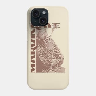 Marvin Gaye \\\ Prince of Motown Retro Icon FanArt Phone Case