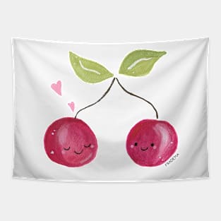 A couple of cherries Tapestry