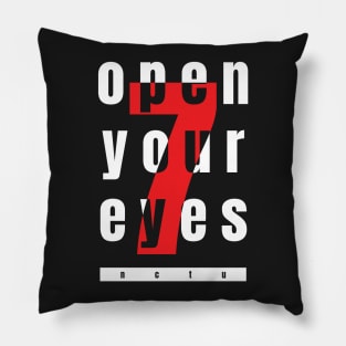 Open Your Eyes Pillow