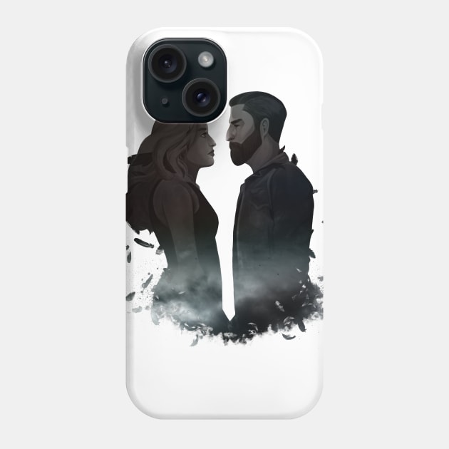 Love Birds Phone Case by Blanquiurris