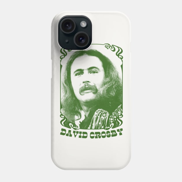 David Crosby / Retro Fan Design Phone Case by DankFutura