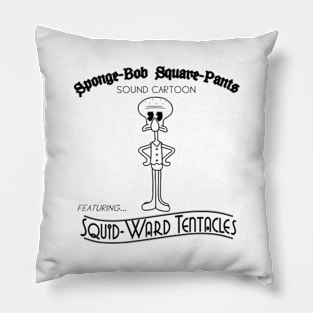 Vintage Squidward 4 Pillow