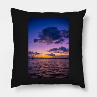 Lake Mulwala, Yarrawonga, Victoria/ Mulwala, NSW, Australia Pillow