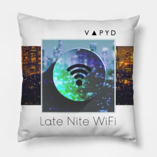 Late Nite WiFi (light) Pillow