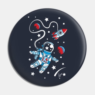 Space Walk Pin