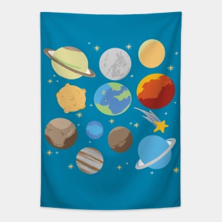 various planets Tapestry