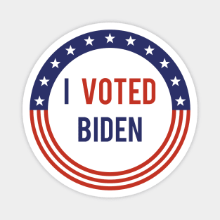 I Voted Biden Magnet