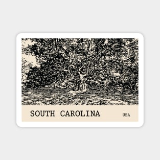 South Carolina USA Magnet