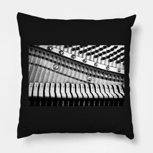 Strings, Hammers & Pegs Pillow