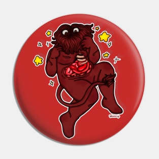 Red Guy Pin