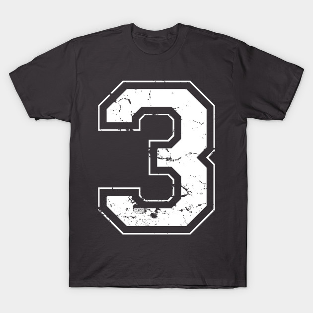 3 number jersey