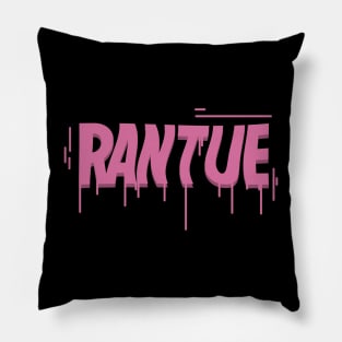 rantue - pink Pillow