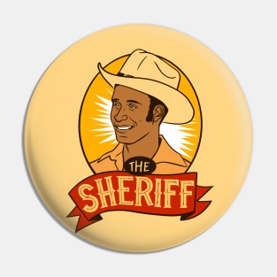 Bart, The Sheriff - Blazing Saddles Pin