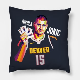 Nikola Jokic WPAP Pillow